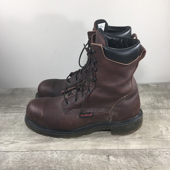Mens Red Wing Supersole 2.0 Leather 3508 Work CSA Safety Toe Waterproof Boots 10 main image 9